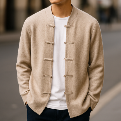 Barry - Refined Button Cardigan | By Mason & Reed London