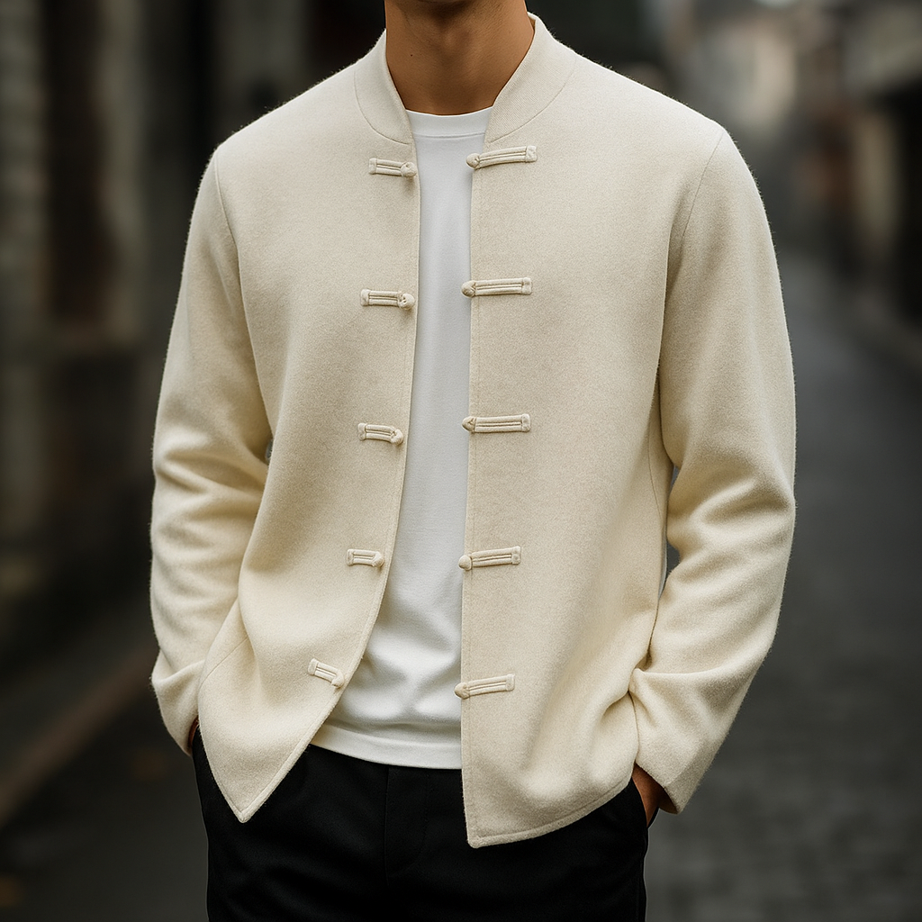 Barry - Refined Button Cardigan | By Mason & Reed London