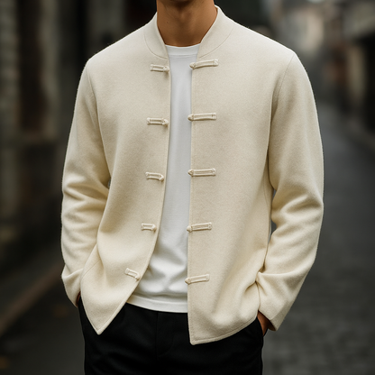 Barry - Refined Button Cardigan | By Mason & Reed London
