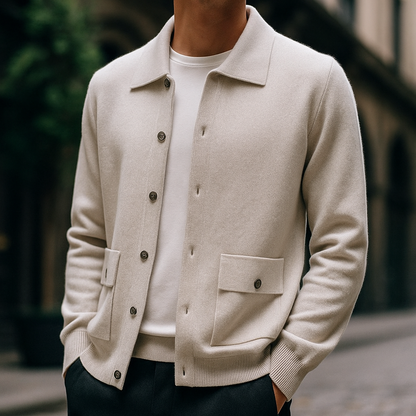 Kerry - Heritage Collared Cardigan | By Mason & Reed London