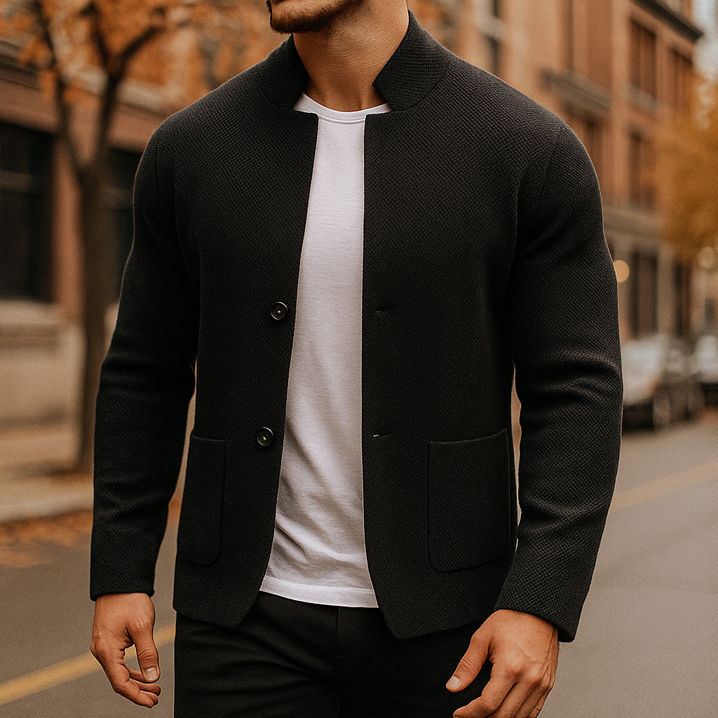 Alejandro - Timeless Knitted Cardigan | By Mason & Reed London