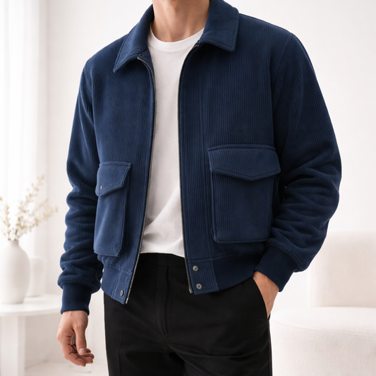 Brendan - Vintage Textured Jacket | By Mason & Reed London