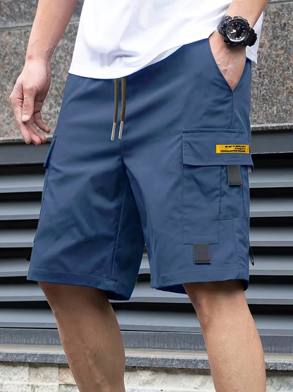 Norman - Casual Multi-Pocket Cargo Shorts | By Mason & Reed London