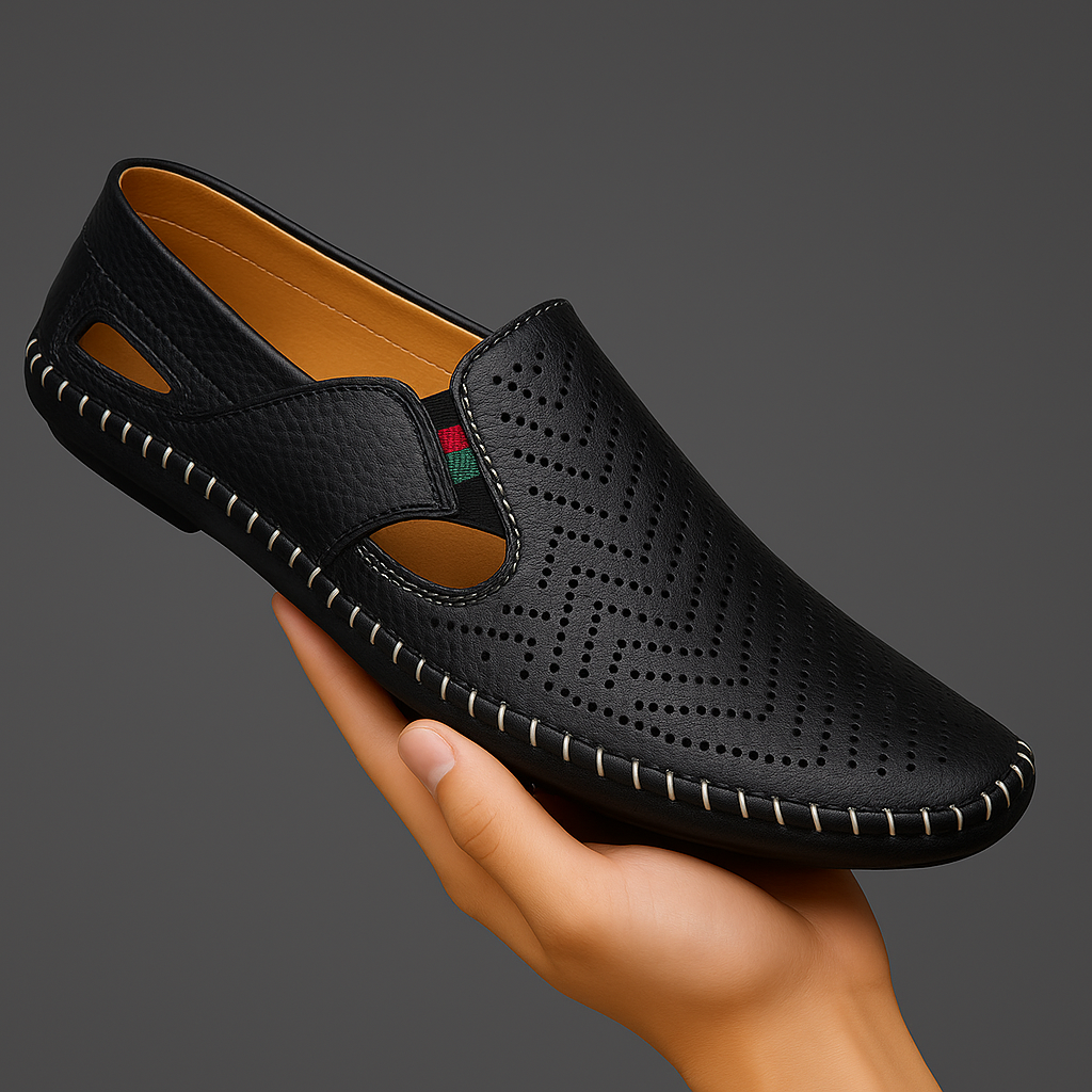 Leory - Classic Italian Comfort Sandals | By Mason & Reed London