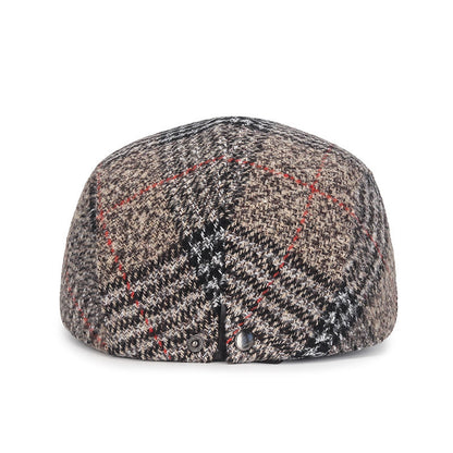 Oakes - Heritage Plaid Wool Cap | By Mason & Reed London