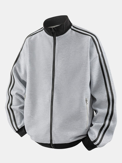Corey - Retro Stripe Jacket | By Mason & Reed London
