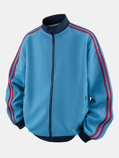 Corey - Retro Stripe Jacket | By Mason & Reed London
