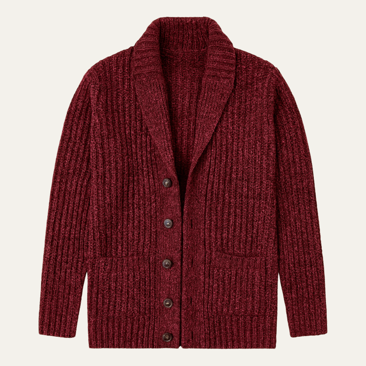 Gavin - Refined Collar Cardigan | By Mason & Reed London