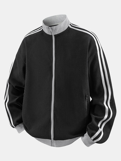Corey - Retro Stripe Jacket | By Mason & Reed London