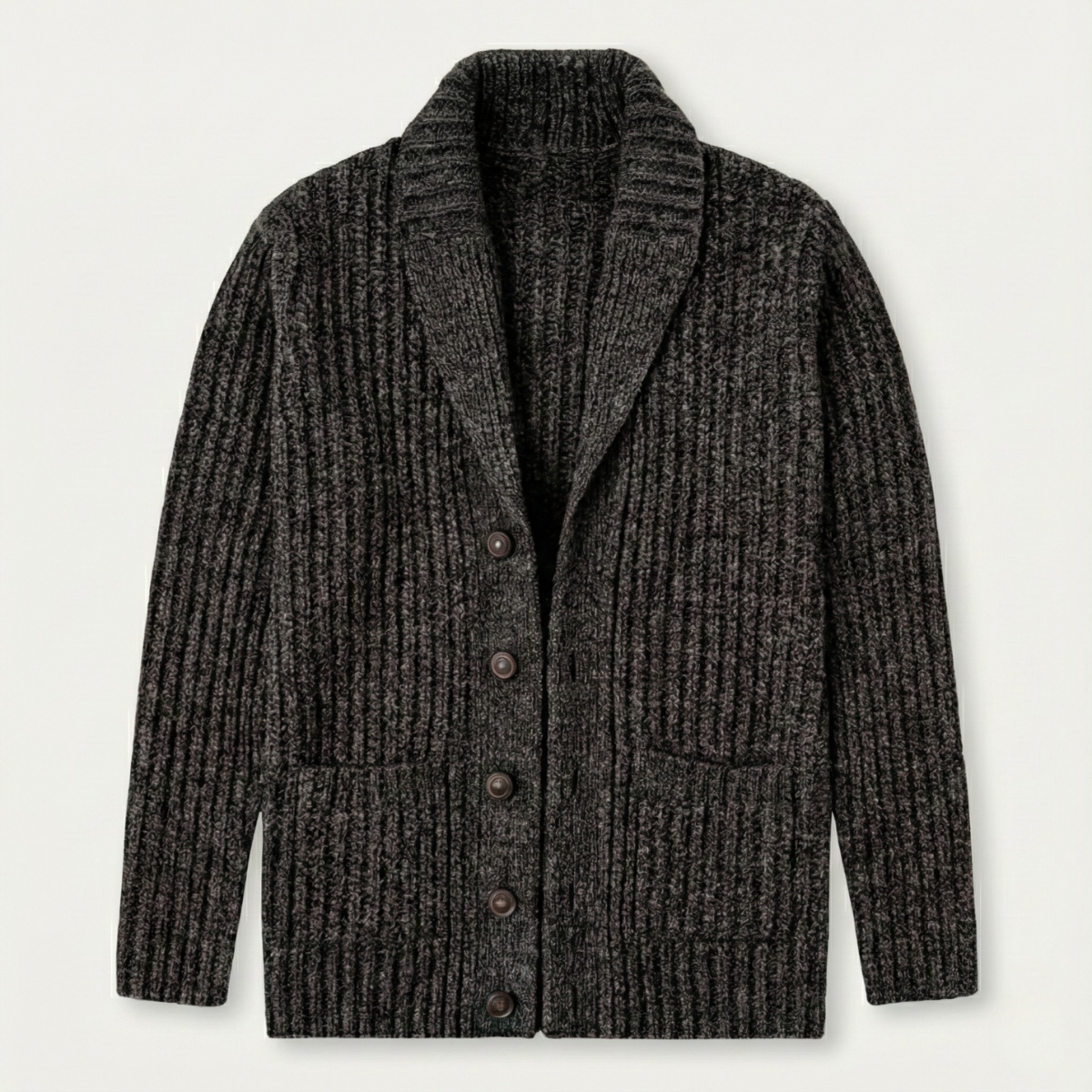 Gavin - Refined Collar Cardigan | By Mason & Reed London