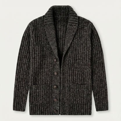 Gavin - Refined Collar Cardigan | By Mason & Reed London