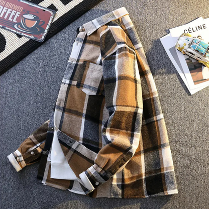 Frenky - Rugged Casual Check Shirt | By Mason & Reed London