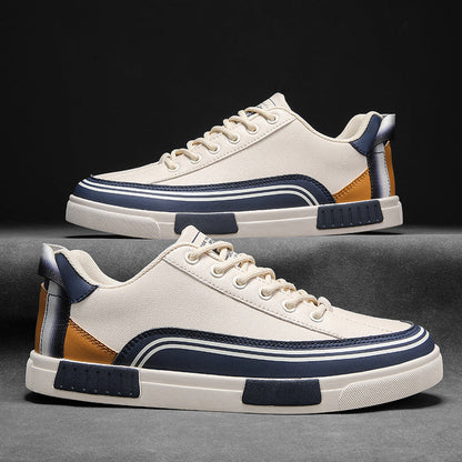 Torin - Timeless Comfort Leather Sneakers | By Mason & Reed London