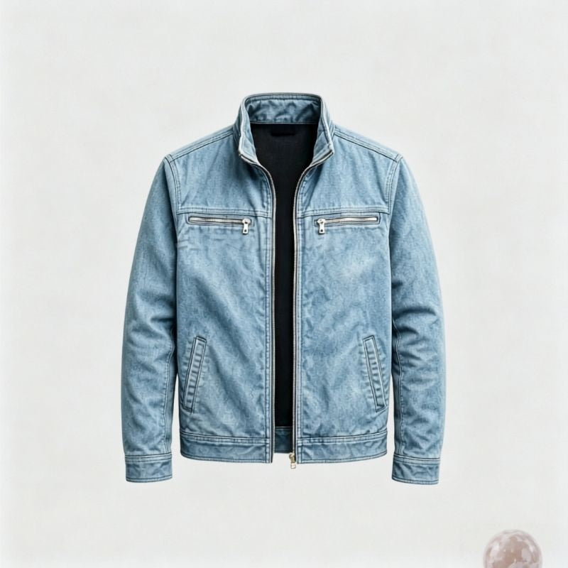 Kyle - Vintage Zip Utility Jacket | By Mason & Reed London