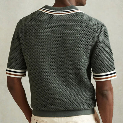Kody - Smart Casual Knit Polo Shirt | By Mason & Reed London