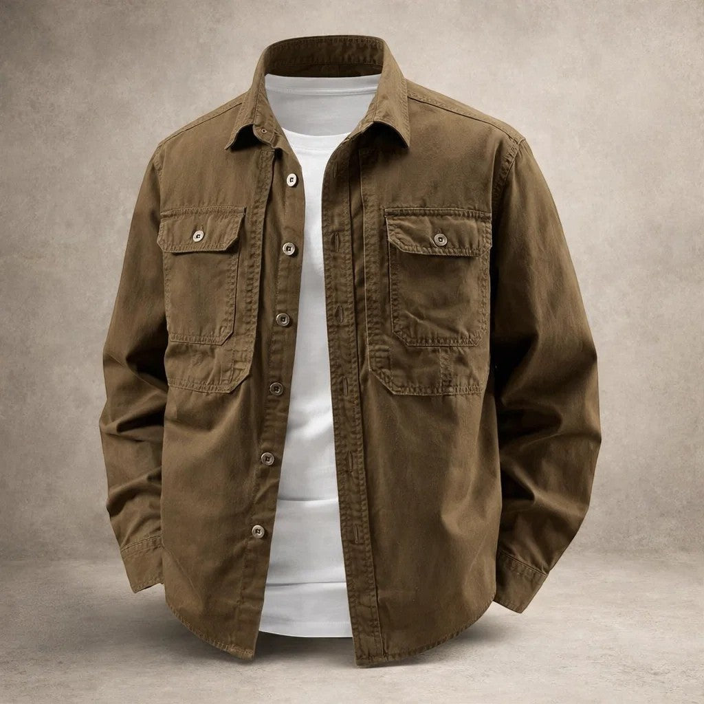 Shane - Classic Long Sleeve Shirt | By Mason & Reed London