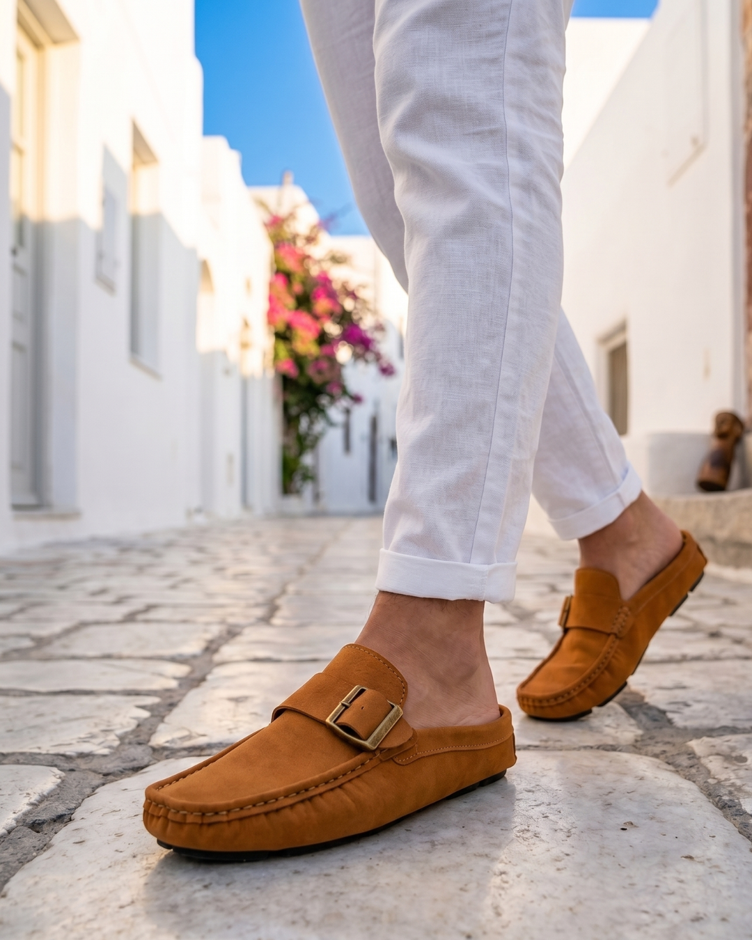 Clay - Relaxed Slip-on Mule Loafers | By Mason & Reed London
