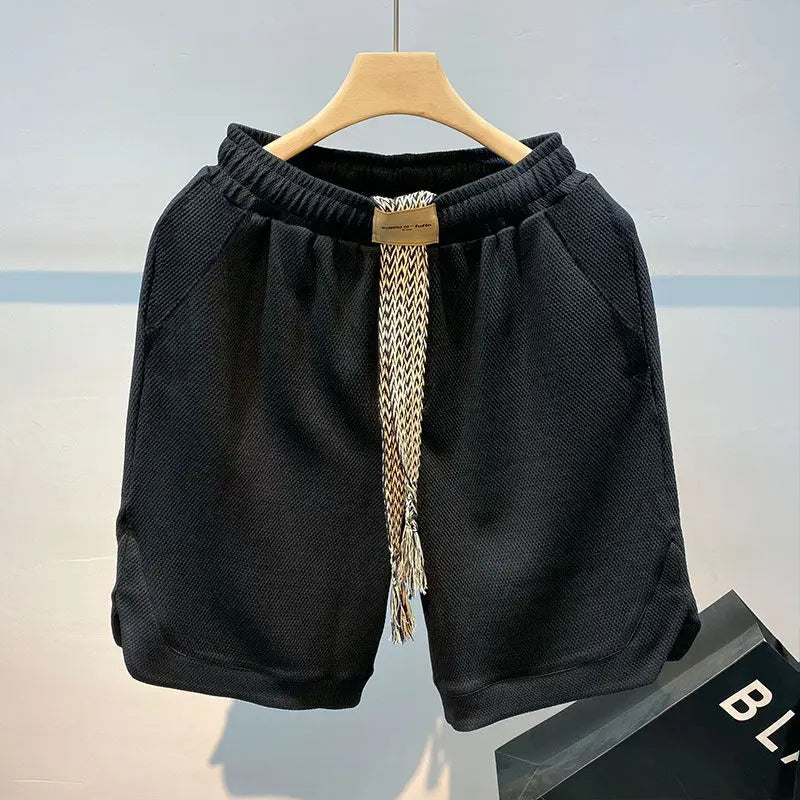 Stev - Relaxed Weekend Drawstring Shorts | By Mason & Reed London