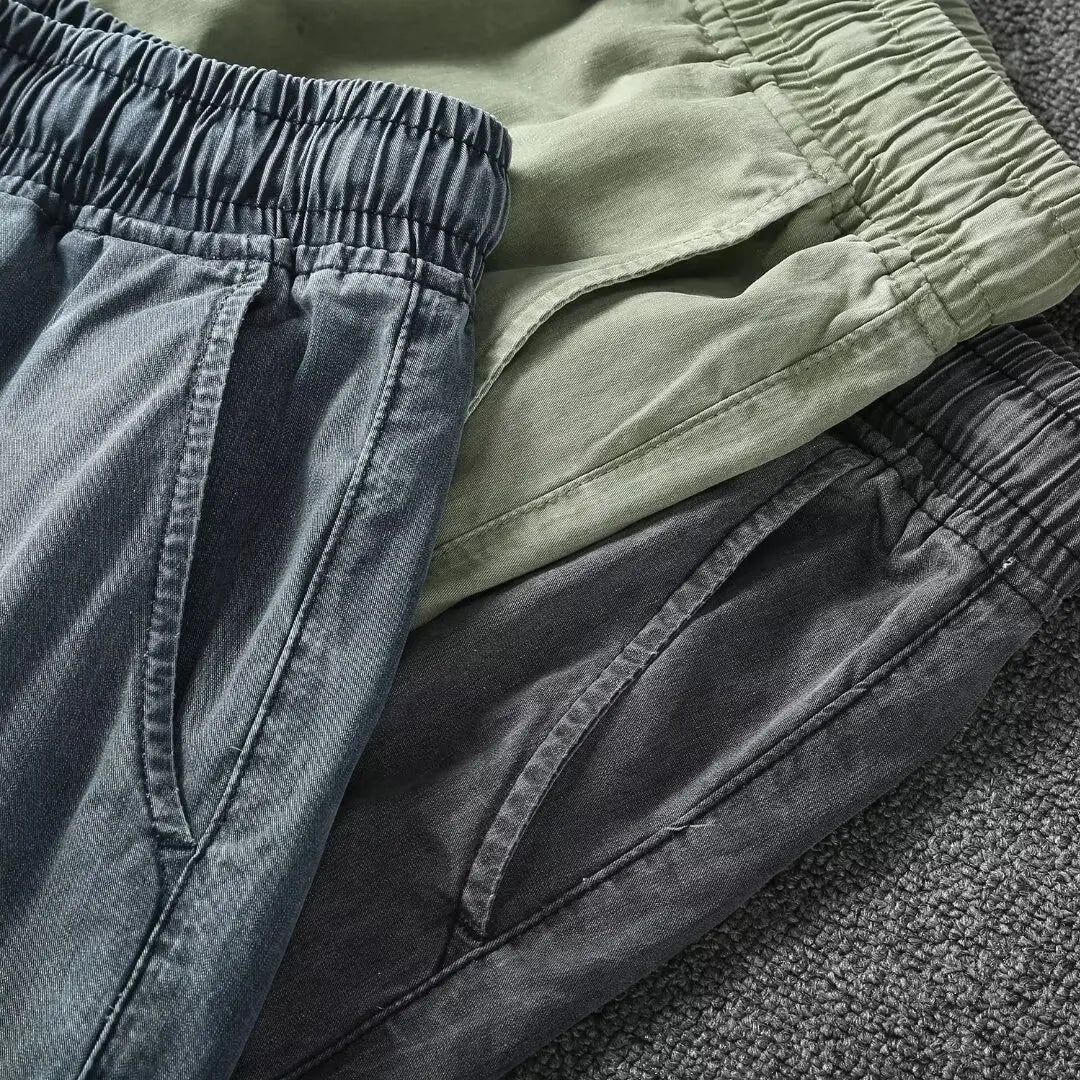 Crosby - Relaxed Everyday Drawstring Shorts | By Mason & Reed London