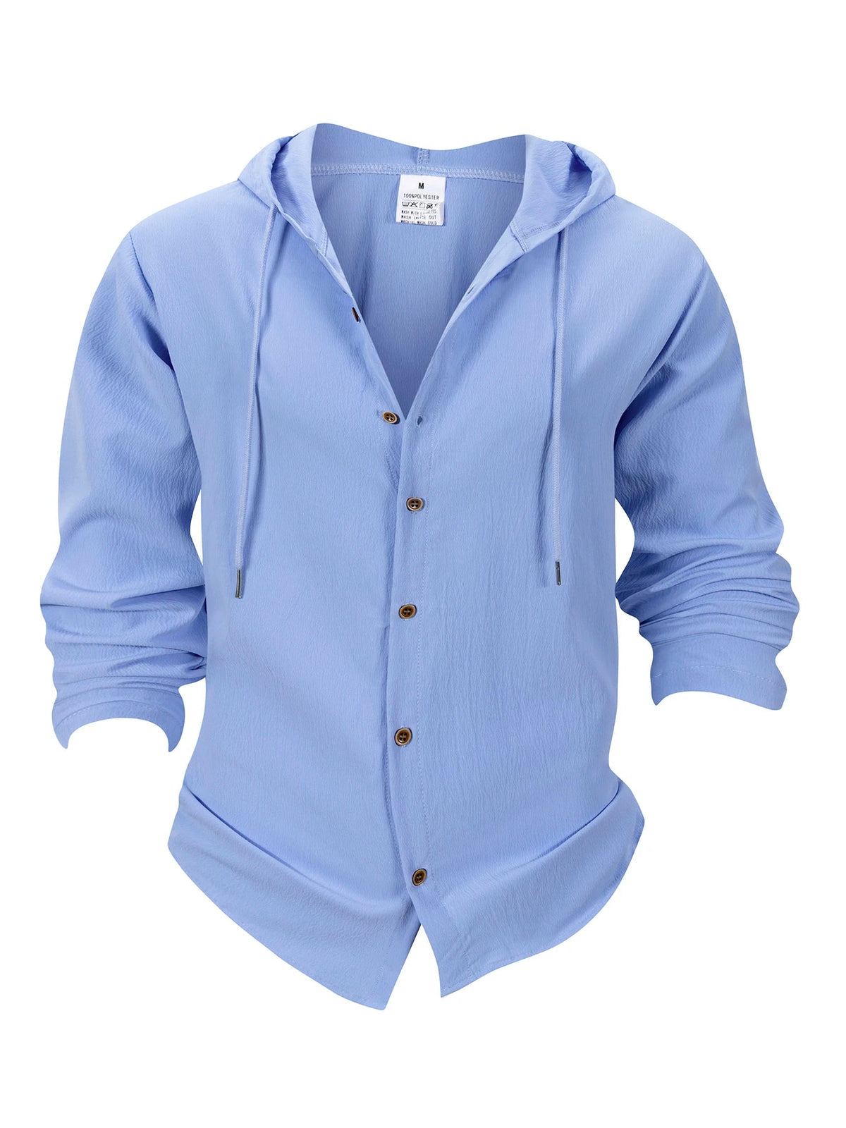 Denzel - Casual Outdoor Hooded Button Shirt | By Mason & Reed London