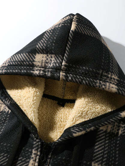 Randall - Casual Check Hooded Set | By Mason & Reed London