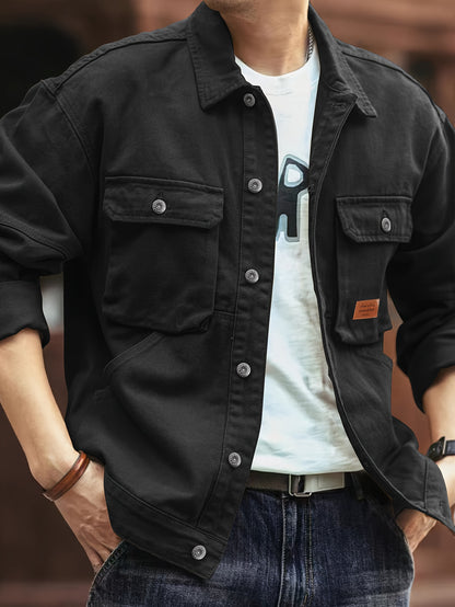 Greg - Casual Multi-Pocket Jacket | By Mason & Reed London