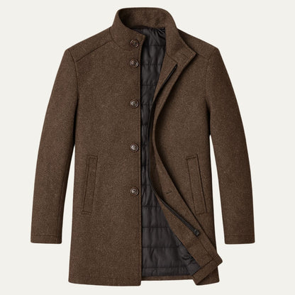 Carl - Classic Winter Overcoat | By Mason & Reed London