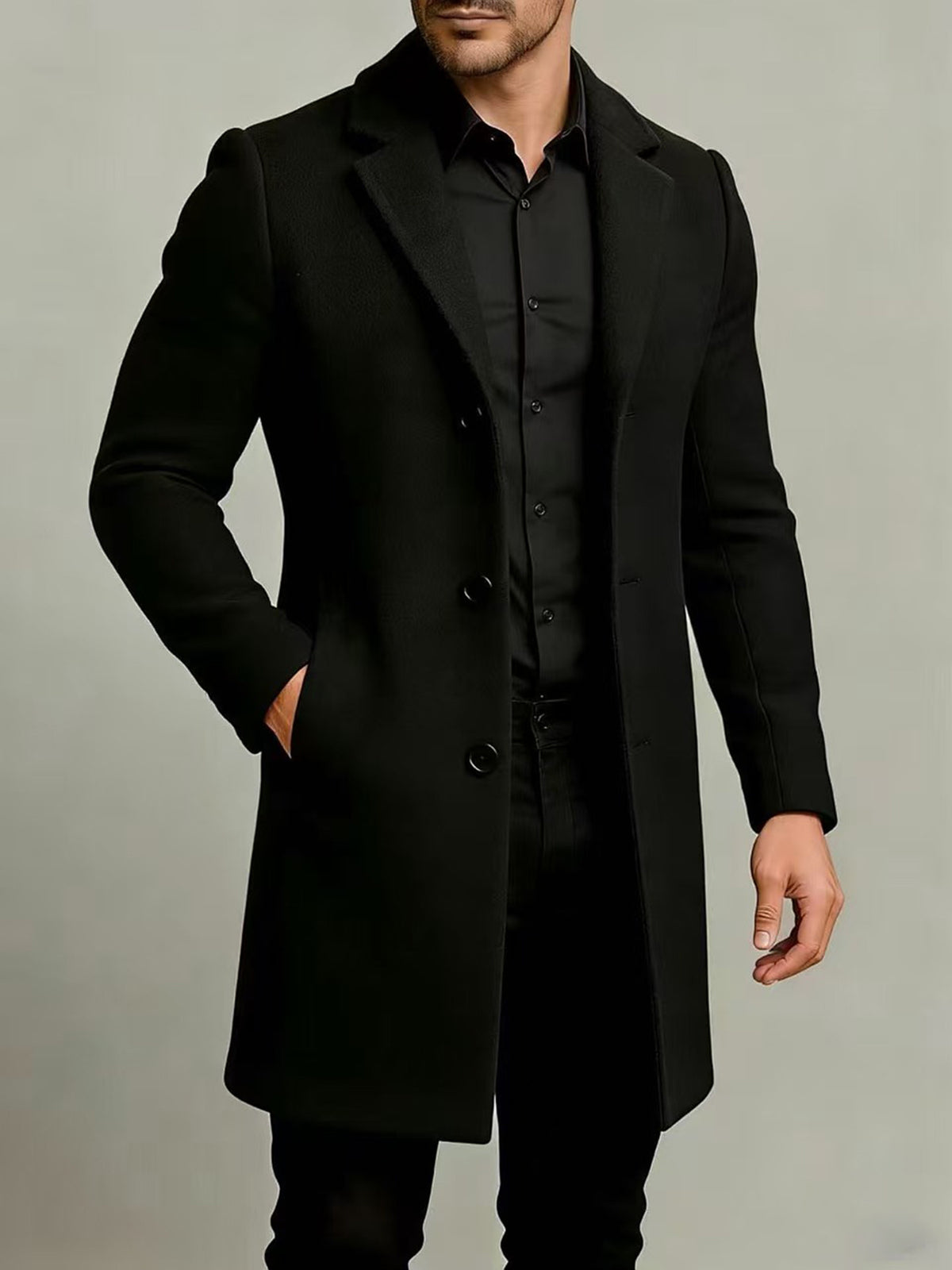 Kristopher - Business Casual Overcoat | By Mason & Reed London