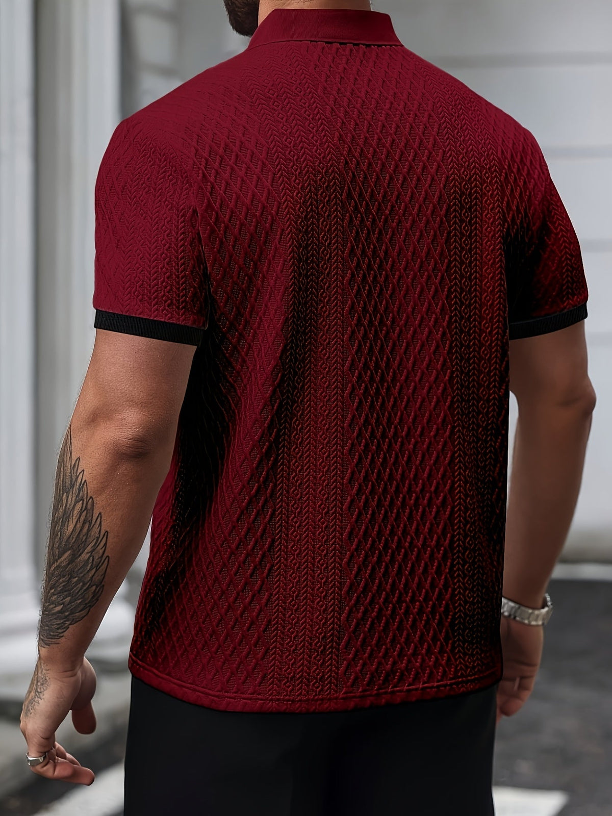 Rory - Polo Shirt with a Collar | By Mason & Reed London