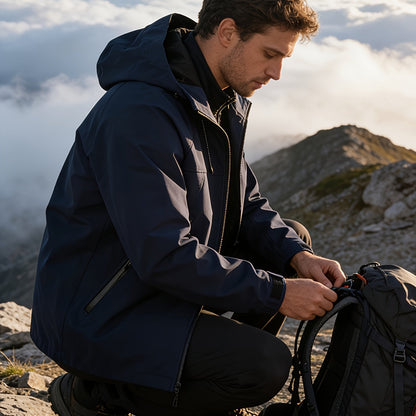 Dan - Outdoor Hooded Jacket | By Mason & Reed London