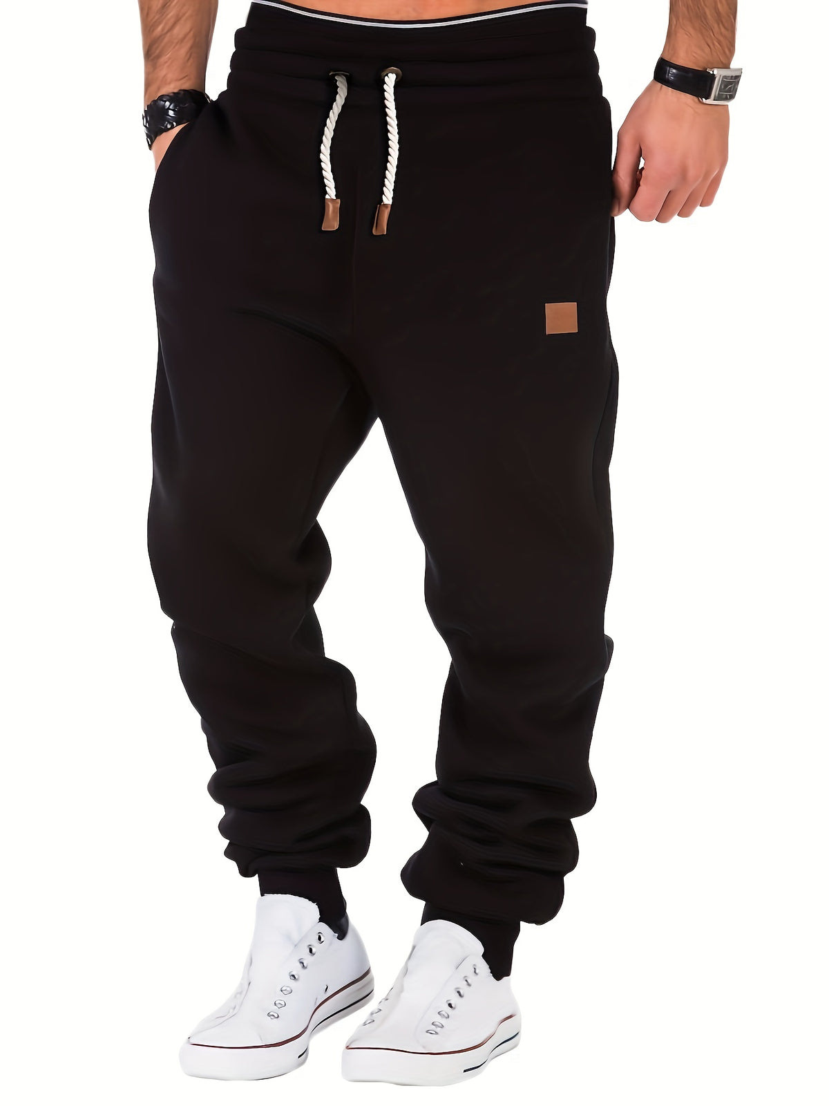 Harold - Casual Drawstring Jogger Trousers | By Mason & Reed London