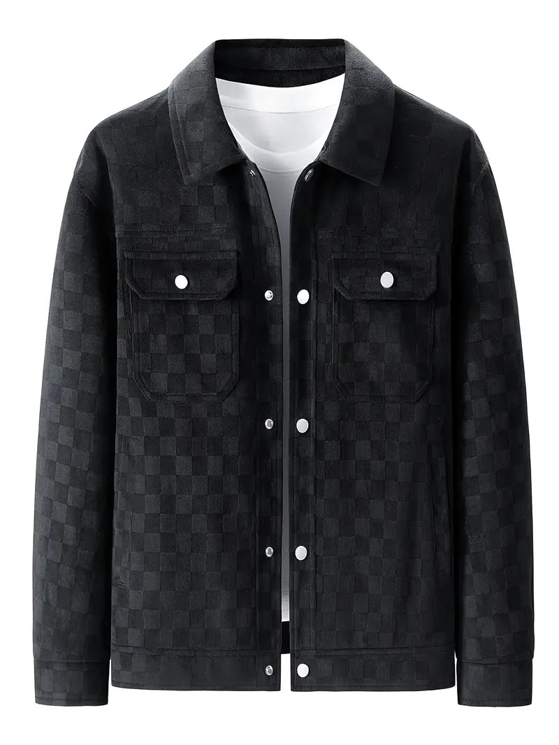 Xavi - Timeless Check Pattern Jacket | By Mason & Reed London