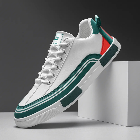 Torin - Timeless Comfort Leather Sneakers | By Mason & Reed London