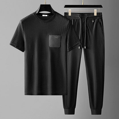 Vernon - Modern Jacquard Lounge Set | By Mason & Reed London