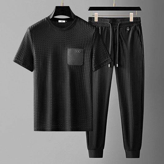 Vernon - Modern Jacquard Lounge Set | By Mason & Reed London