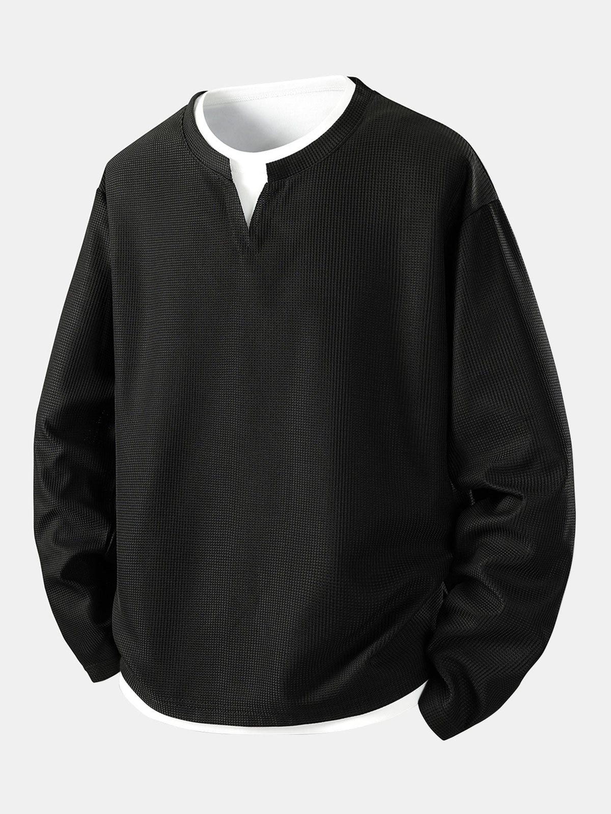 Daniel - Layered Long Sleeve T-Shirt | By Mason & Reed London