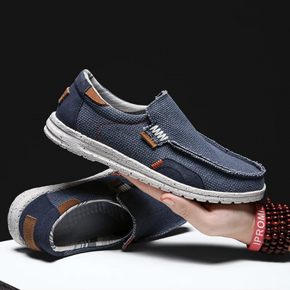Maxime - Classic Comfort Canvas Loafers | By Mason & Reed London