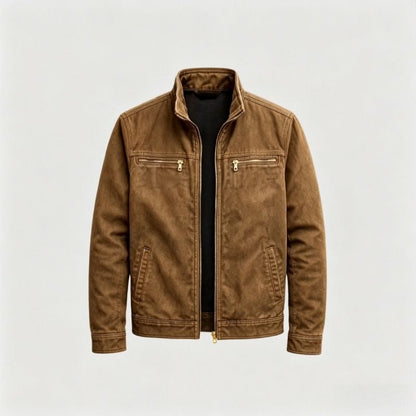 Kyle - Vintage Zip Utility Jacket | By Mason & Reed London