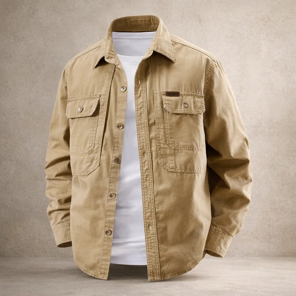 Shane - Classic Long Sleeve Shirt | By Mason & Reed London