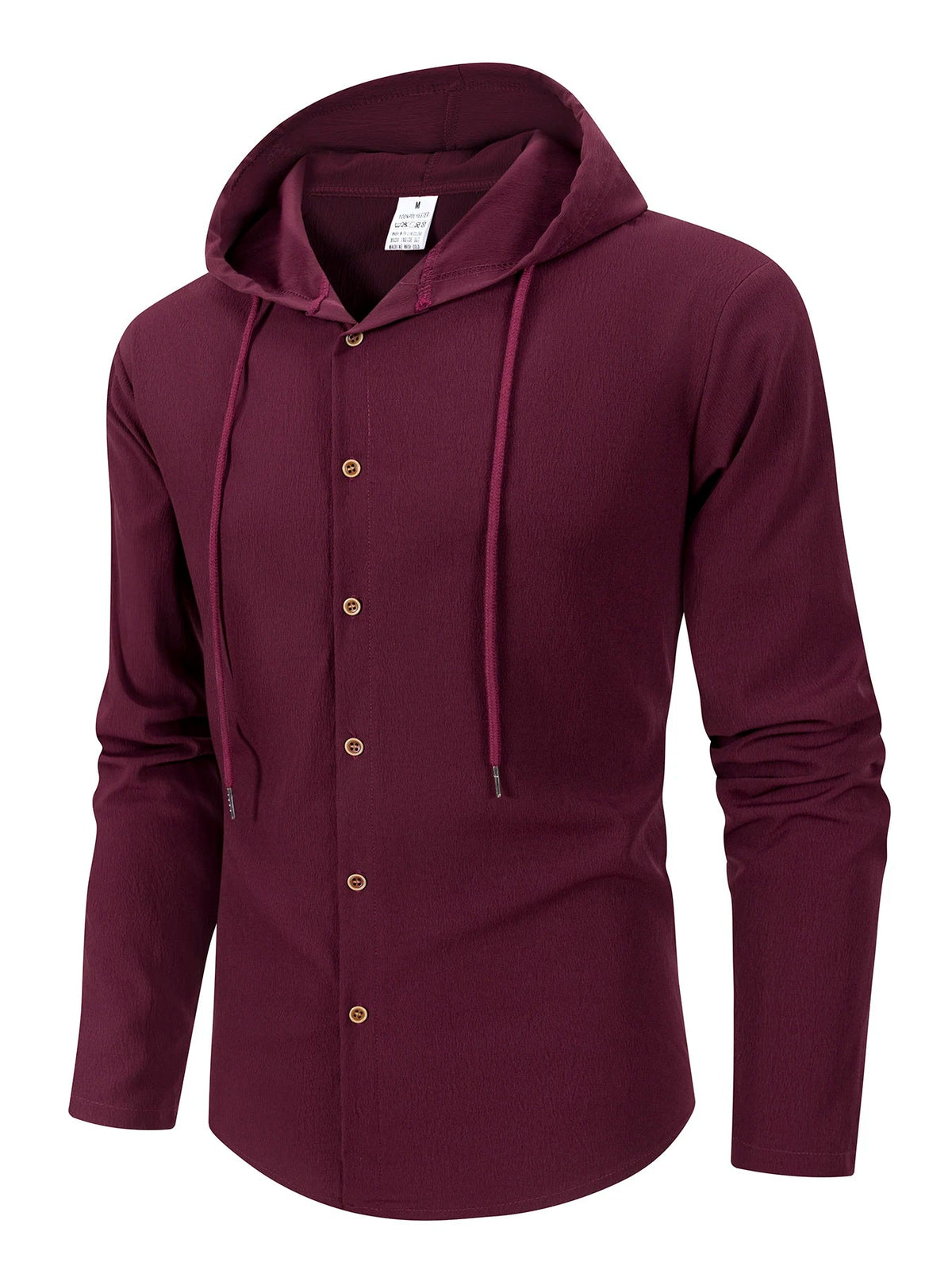 Denzel - Casual Outdoor Hooded Button Shirt | By Mason & Reed London