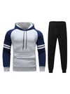 Light Gray and Navy Blue