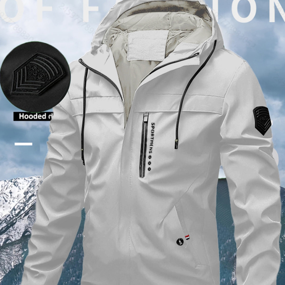 Walter -  Active Hooded Jacket | By Mason & Reed London