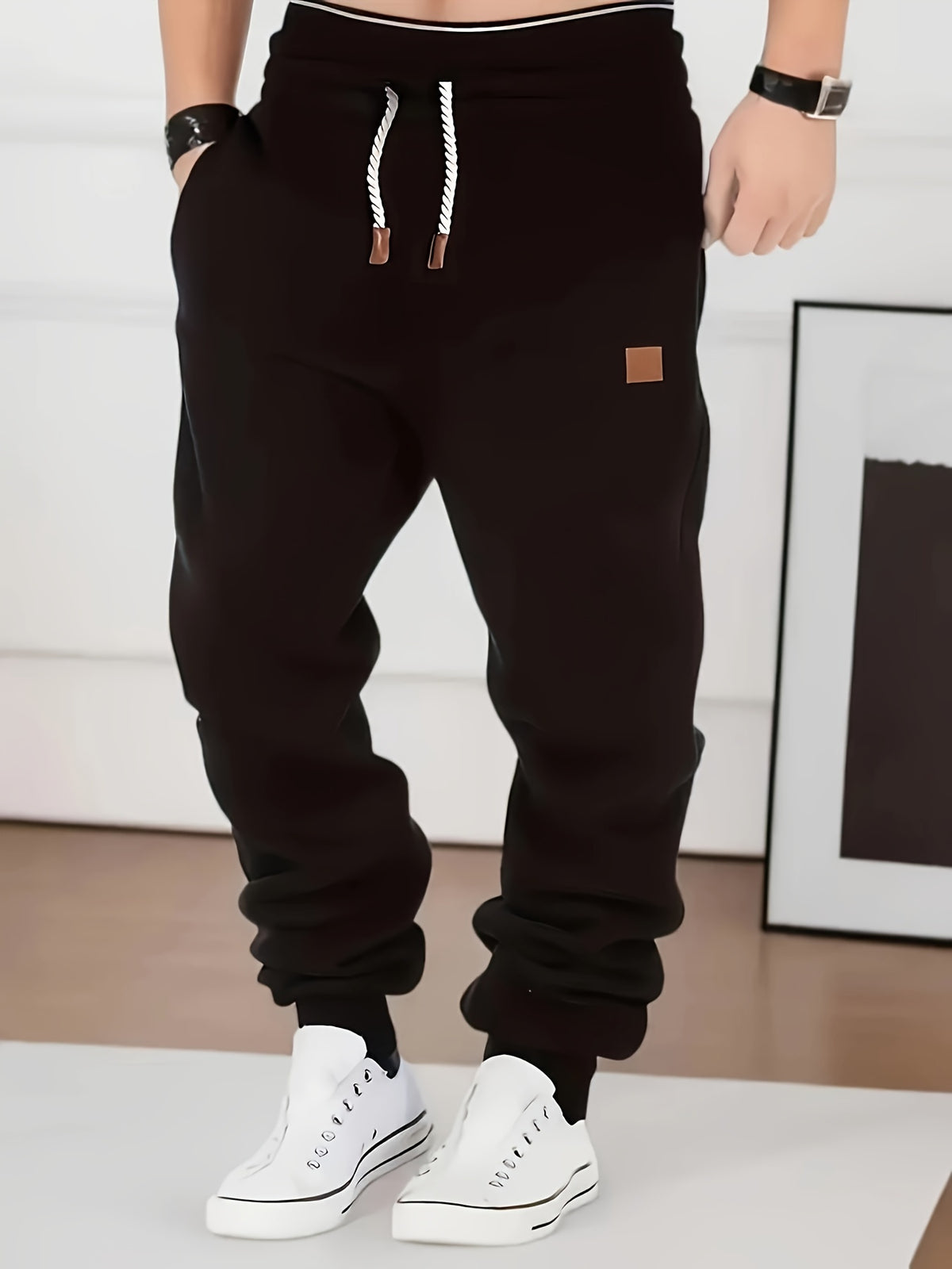 Harold - Casual Drawstring Jogger Trousers | By Mason & Reed London