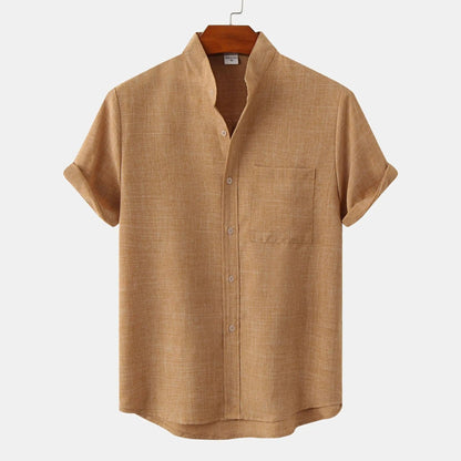 Ulysses - Relaxed Summer Button-Up Shirt | By Mason & Reed London