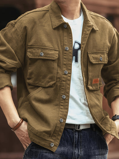 Greg - Casual Multi-Pocket Jacket | By Mason & Reed London