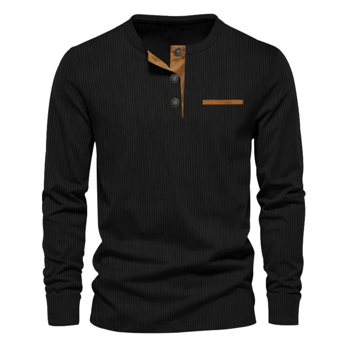 Casey - Casual Henley Shirt | By Mason & Reed London