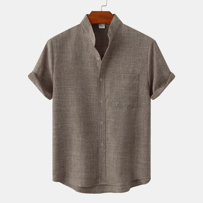 Ulysses - Relaxed Summer Button-Up Shirt | By Mason & Reed London