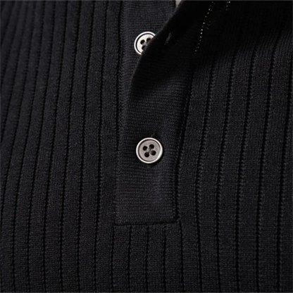 Antoine - Modern Crew Neck Textured Sweater | By Mason & Reed London