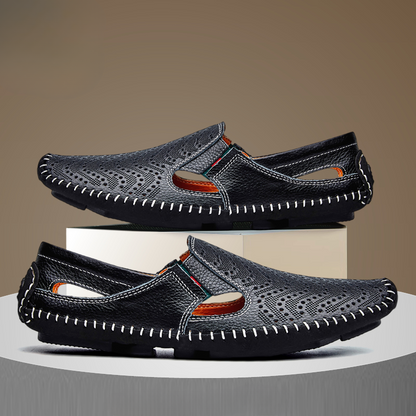 Leory - Classic Italian Comfort Sandals | By Mason & Reed London