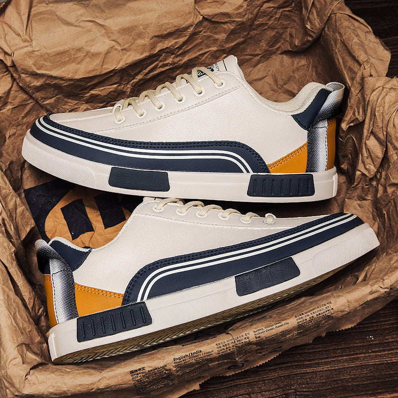 Torin - Timeless Comfort Leather Sneakers | By Mason & Reed London